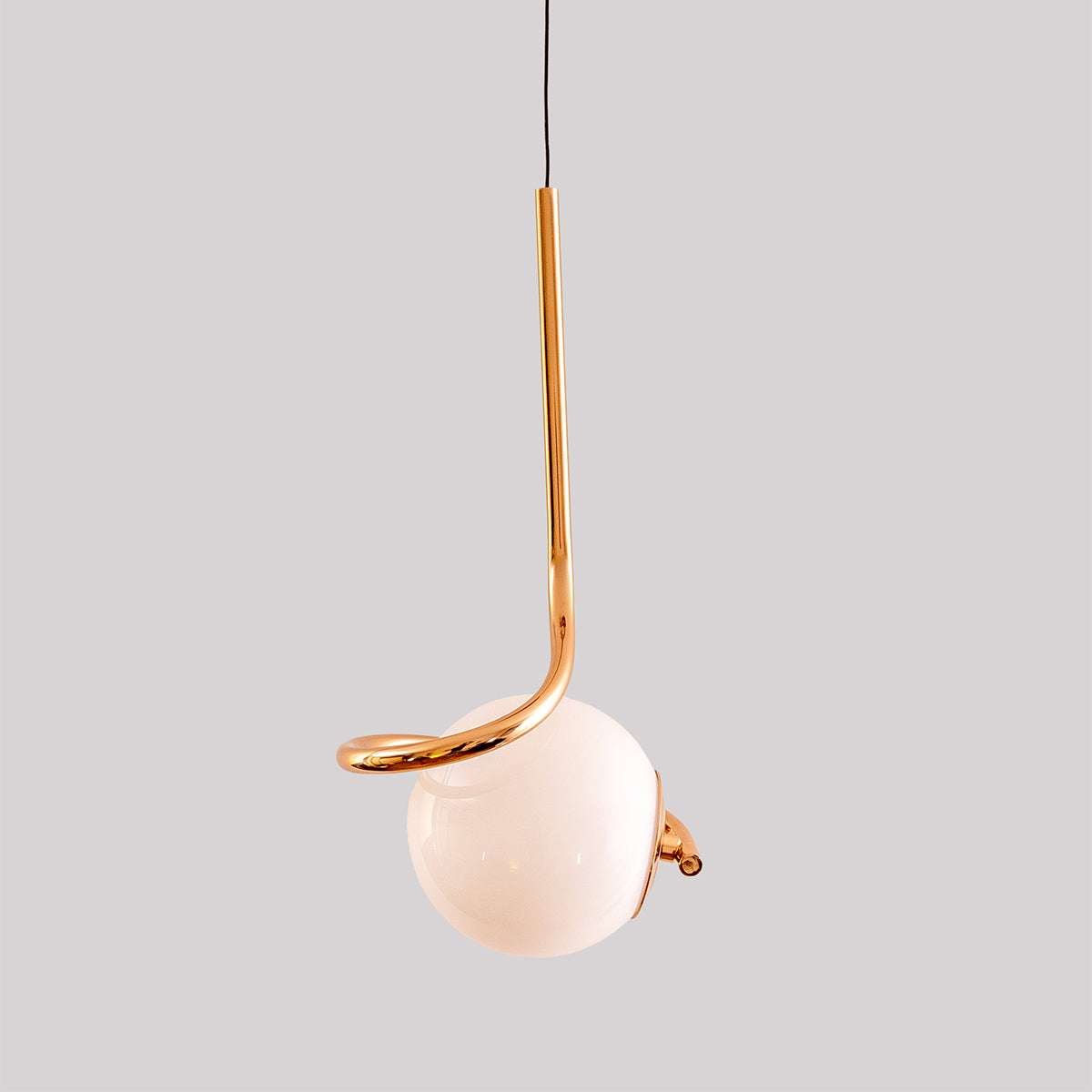 BuyParis Rose gold LED Pendant Light home