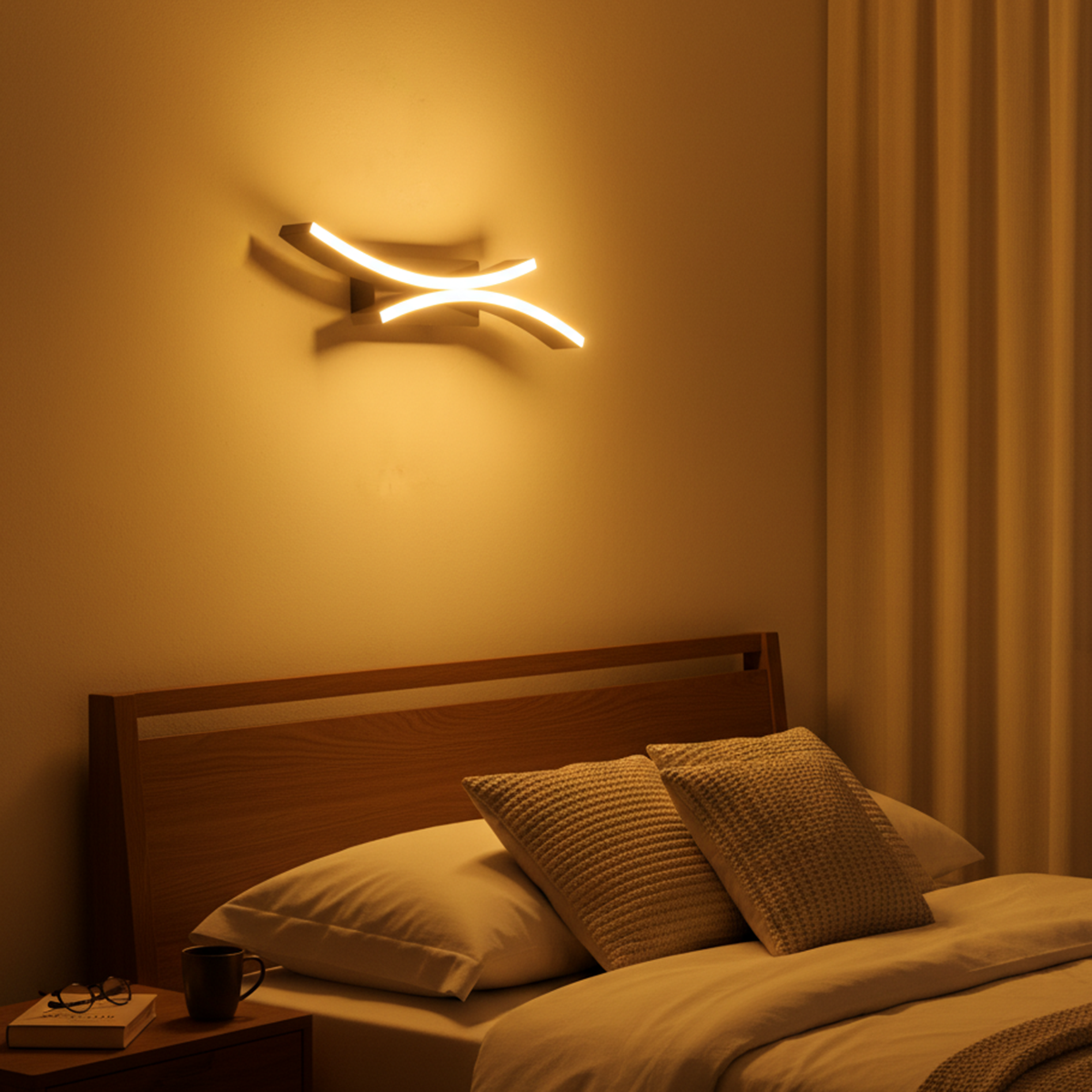 Buy Pawan Black LED Wall Light Bangalore