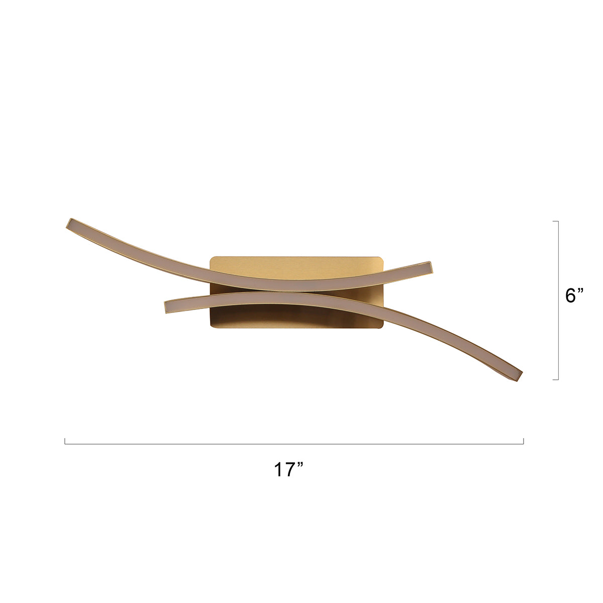 Buy Pawan Brass LED Wall Light Online