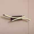 Pawan Medium Black LED Wall Light