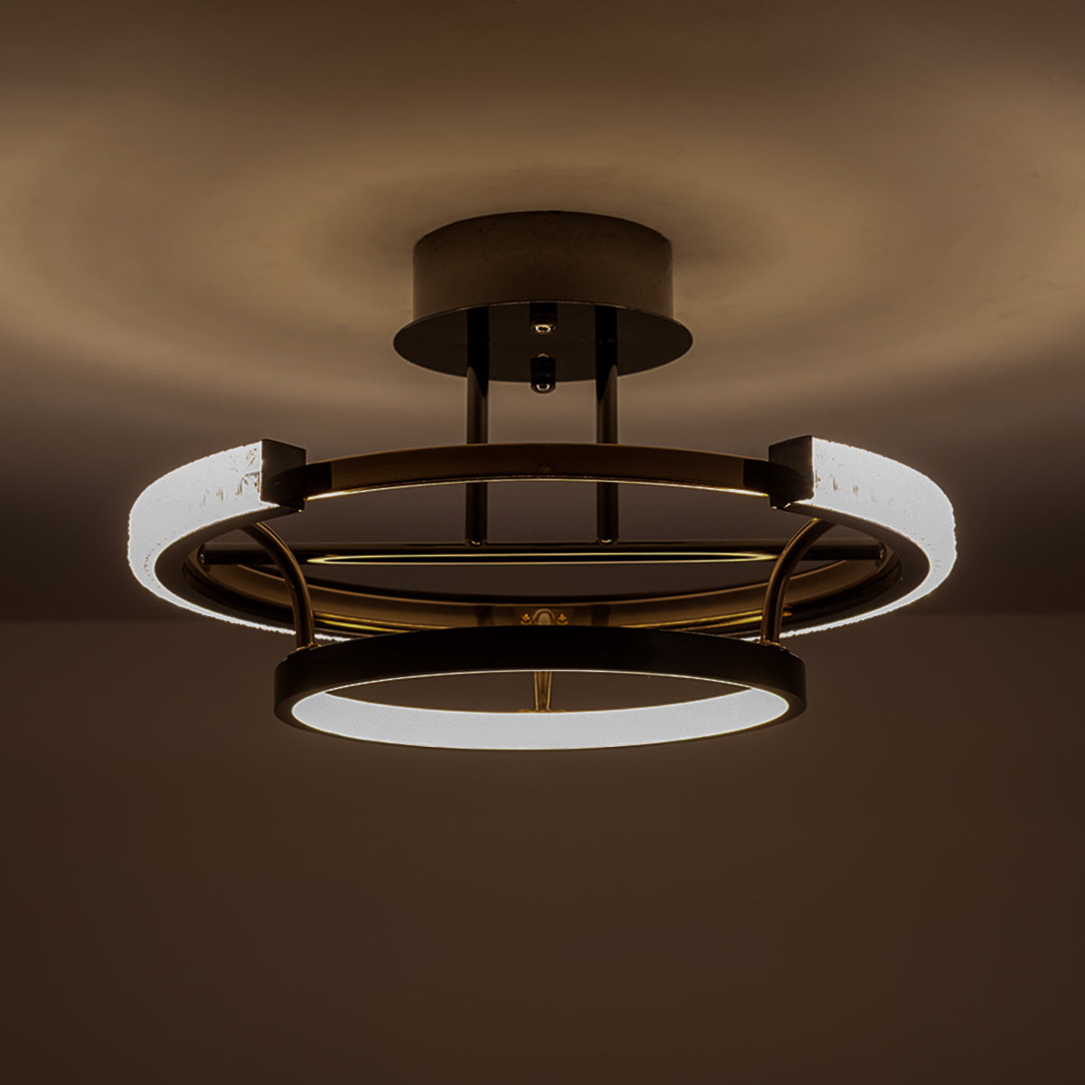 Buy Picture Perfect Dimmable Remote LED Chandelier bangalore