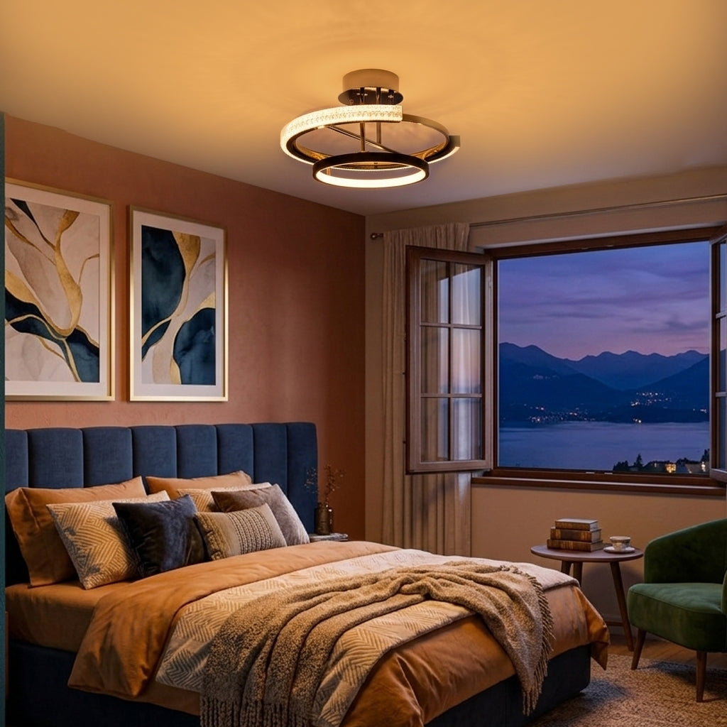 Buy Picture Perfect Dimmable Remote LED Chandelier livingroom