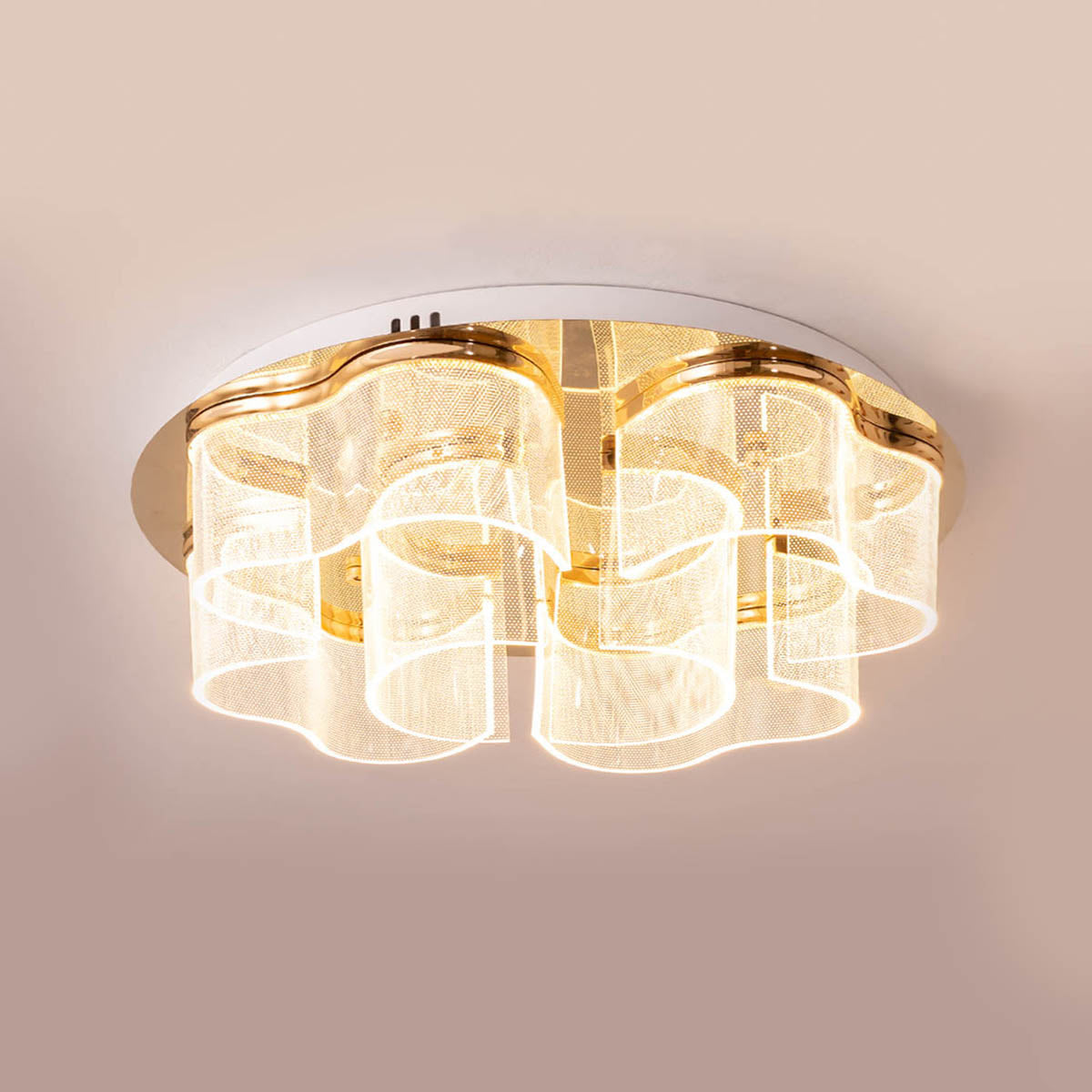 Buy Race Ahead 400mm 3 Colour LED Chandelier online home