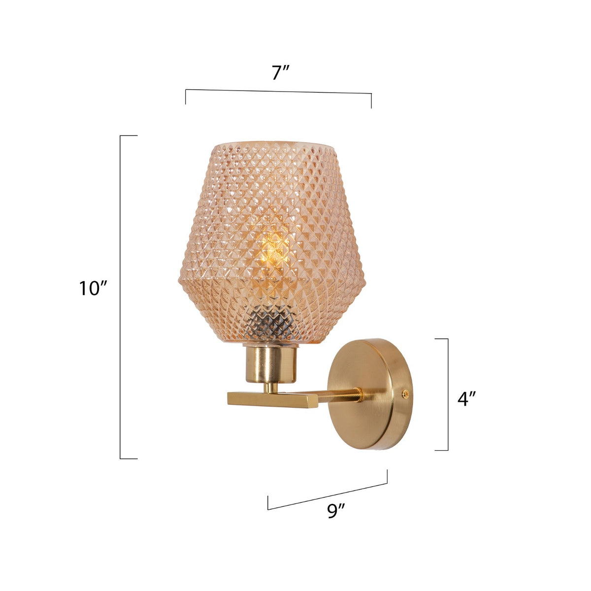Buy Reliable Amber Wall Light online