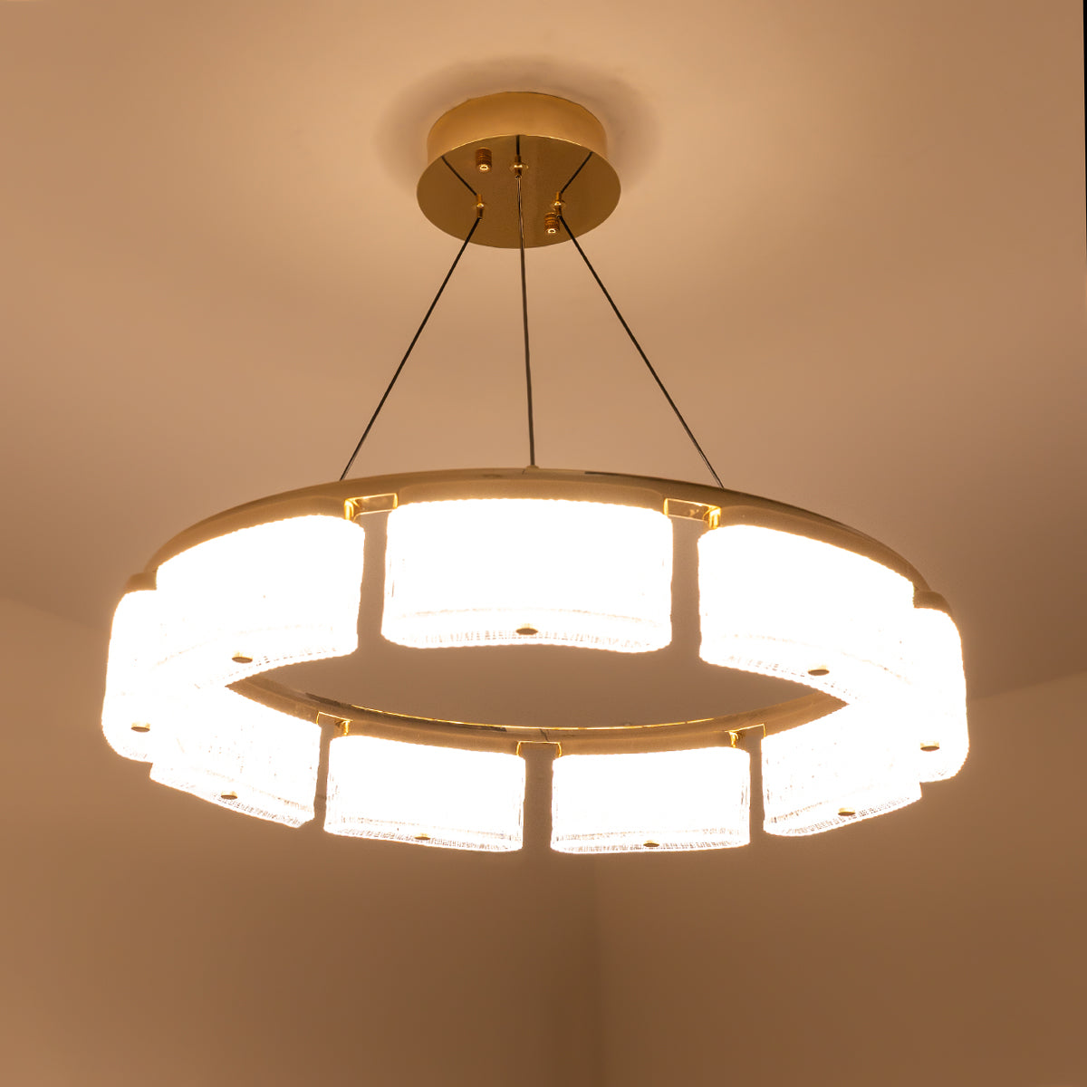 Buy Rockstar Dimmable Remote LED Chandelier decarative