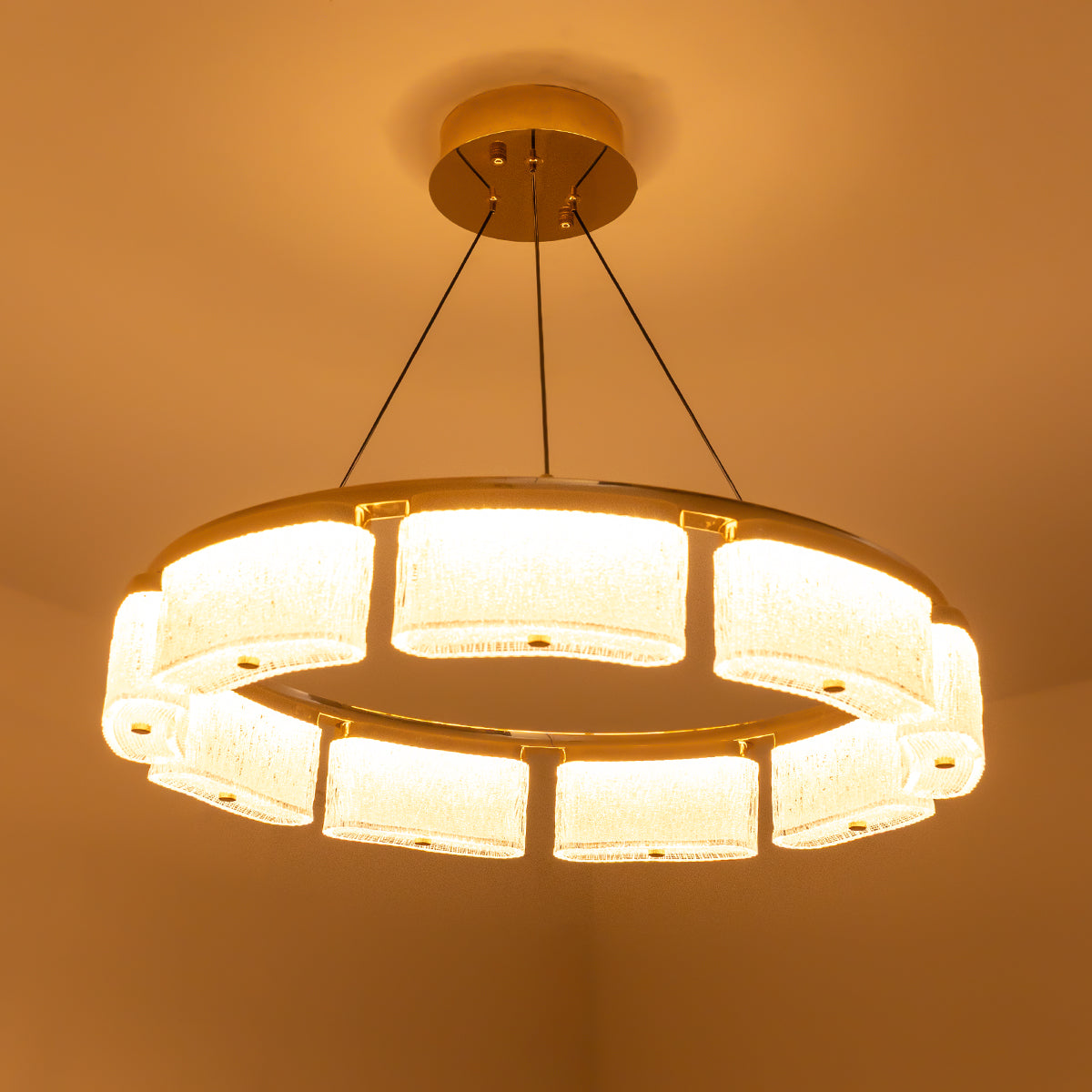 Buy Rockstar Dimmable Remote LED Chandelier online home