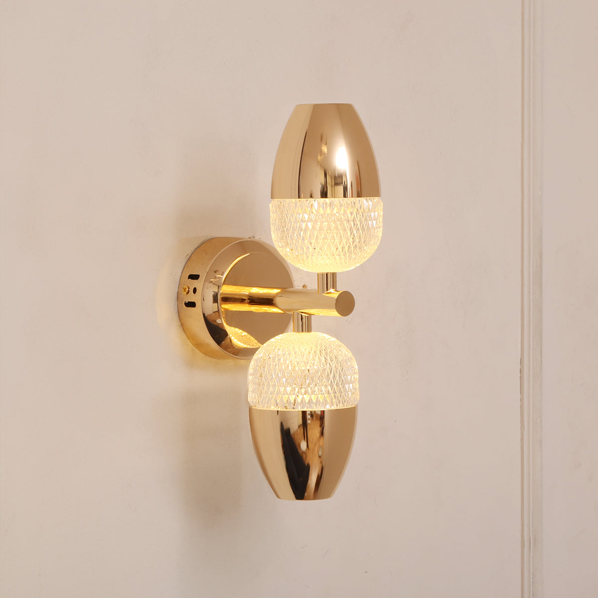 Buy Rosa Double LED Wall Light Bedrooms