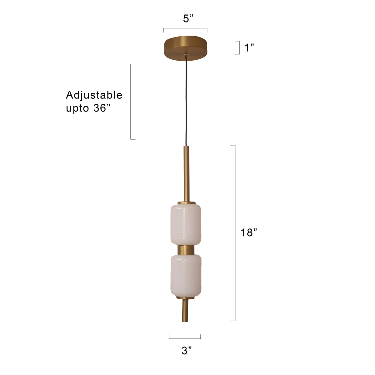 Buy Sailor Sleek (3 Colour) LED Pendant Light Online