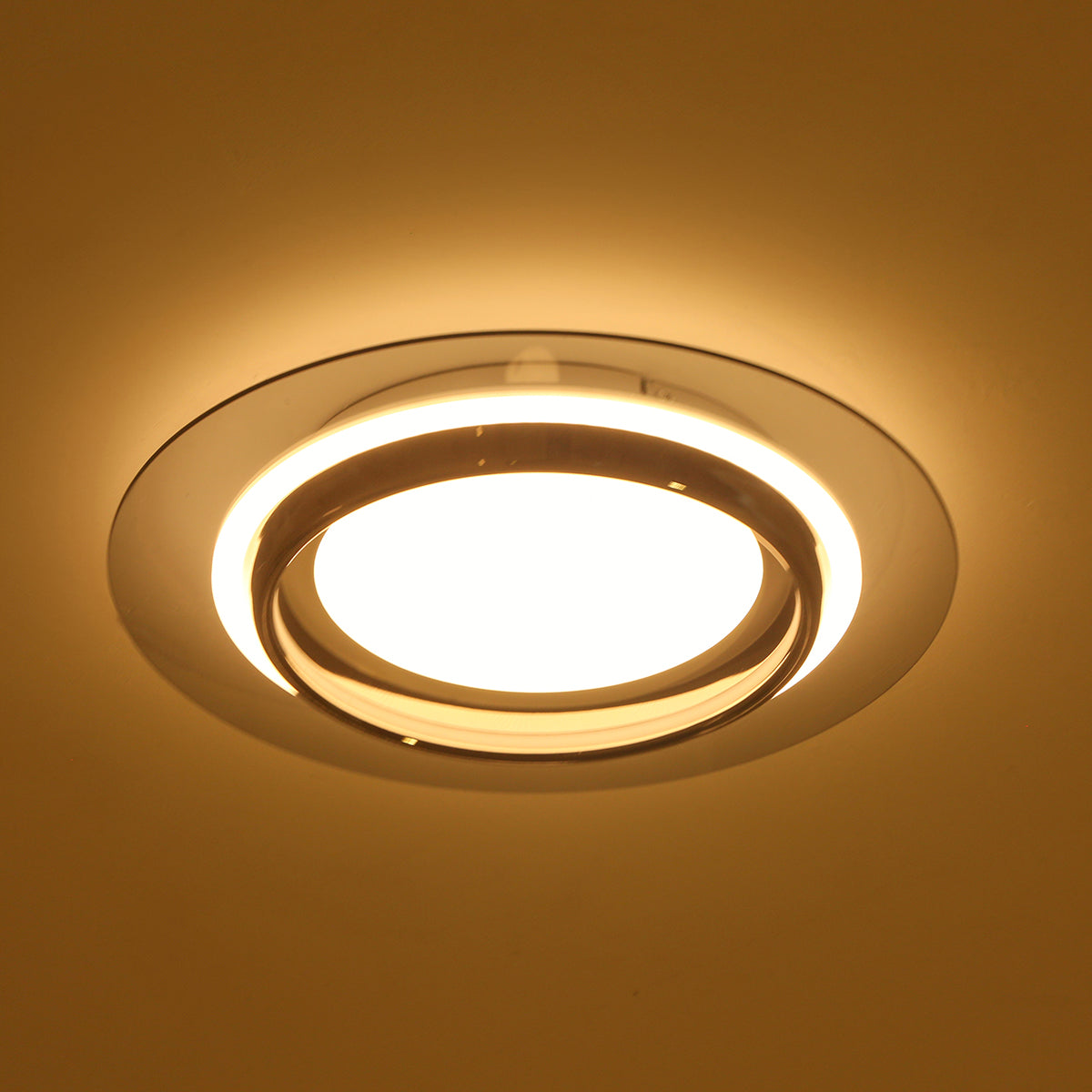 Buy Saturn Ring Black (3 Colour) LED Chandelier - Ceiling Light Living Room