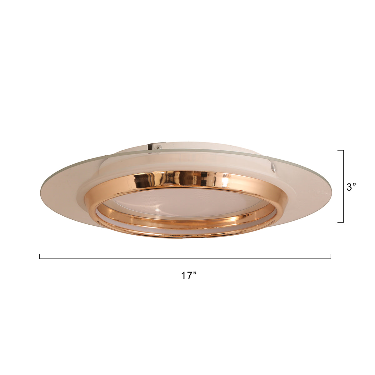 Buy Saturn Ring Rose Gold (3 Colour) LED Chandelier - Ceiling Light Bangalore