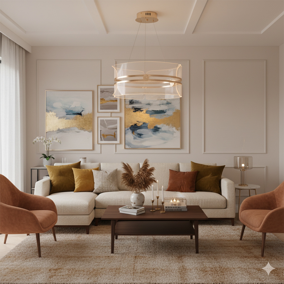 Buy Scent of Success (3 Colour) LED Chandelier Decorative Lights