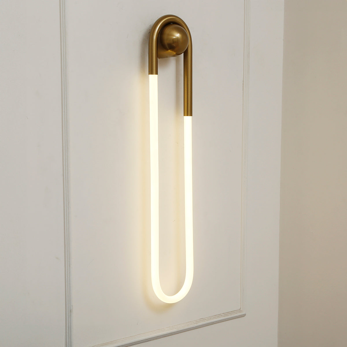 Buy Seek Justice Long Brass LED Wall Light Bedrooms