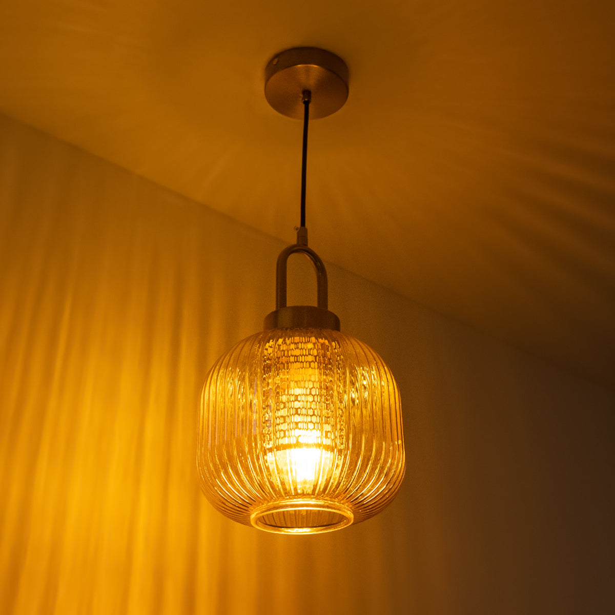 Buy Shadow Play Amber Pendant Light Decorative