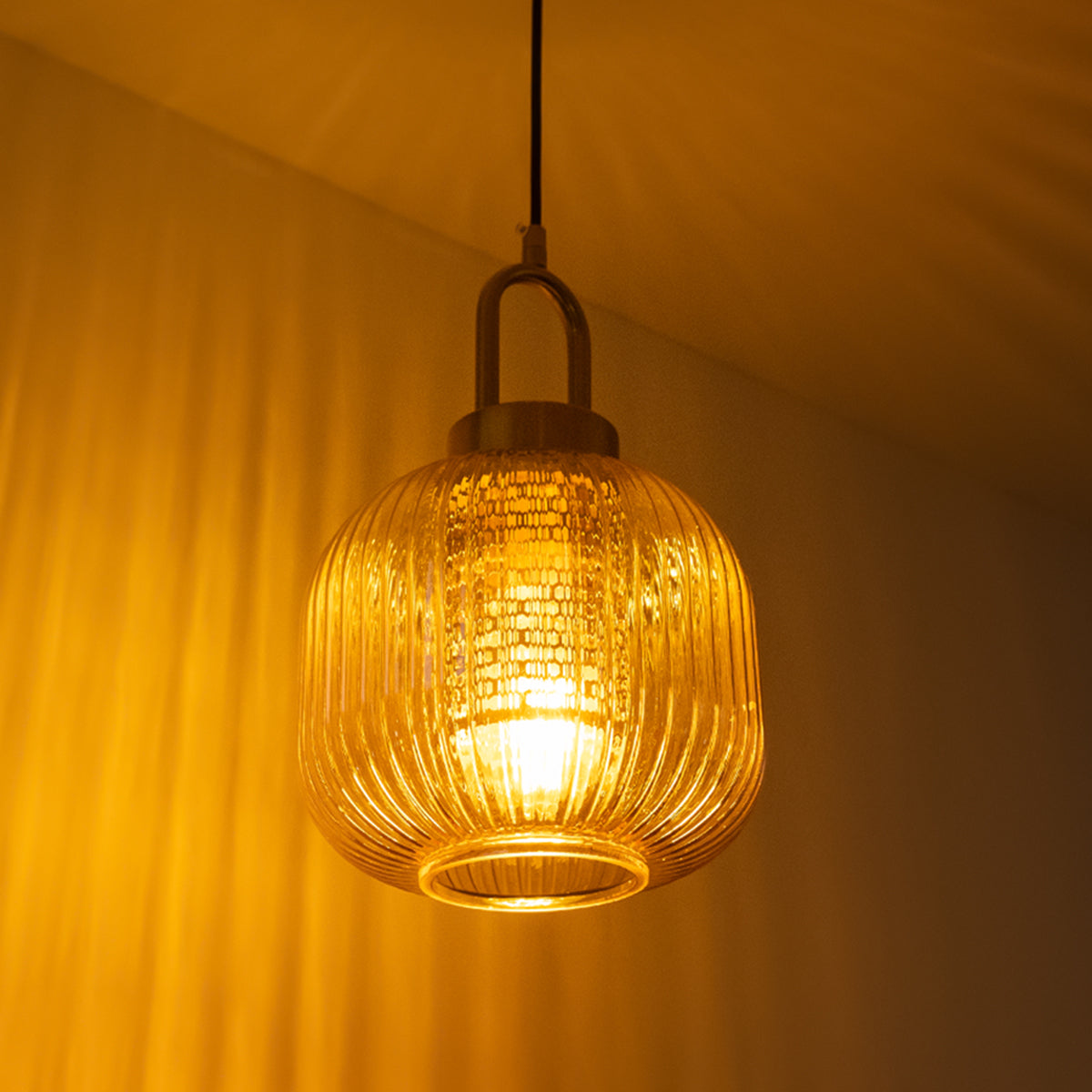 Buy Shadow Play Amber Pendant Light home bangalore
