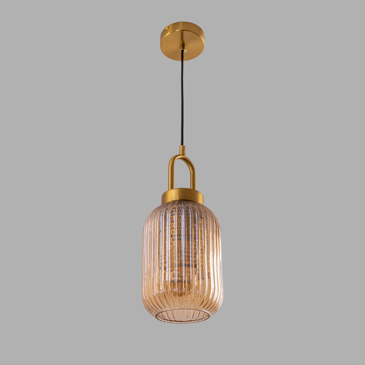 Buy Shadow Play Sleek Amber Pendant Light home