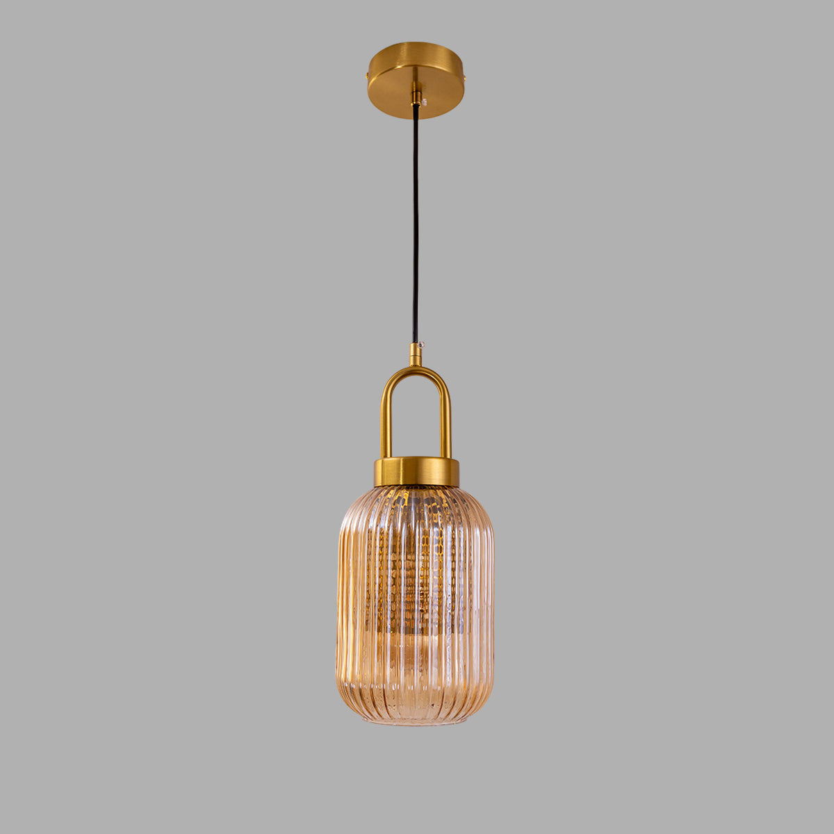 Buy Shadow Play Sleek Amber Pendant Light home
