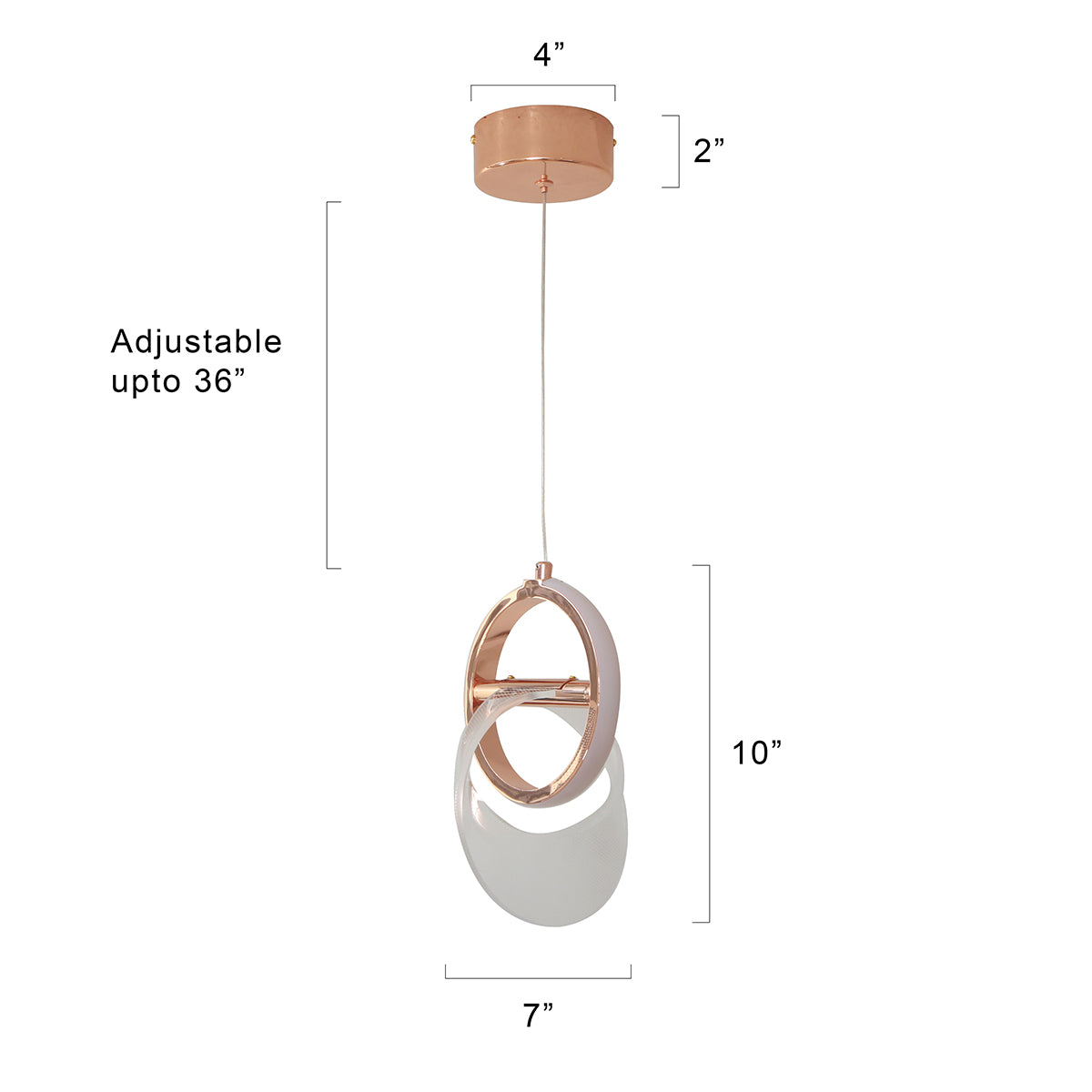 Buy She Said Yes (3 Colour) LED Pendant Light Interior Lights