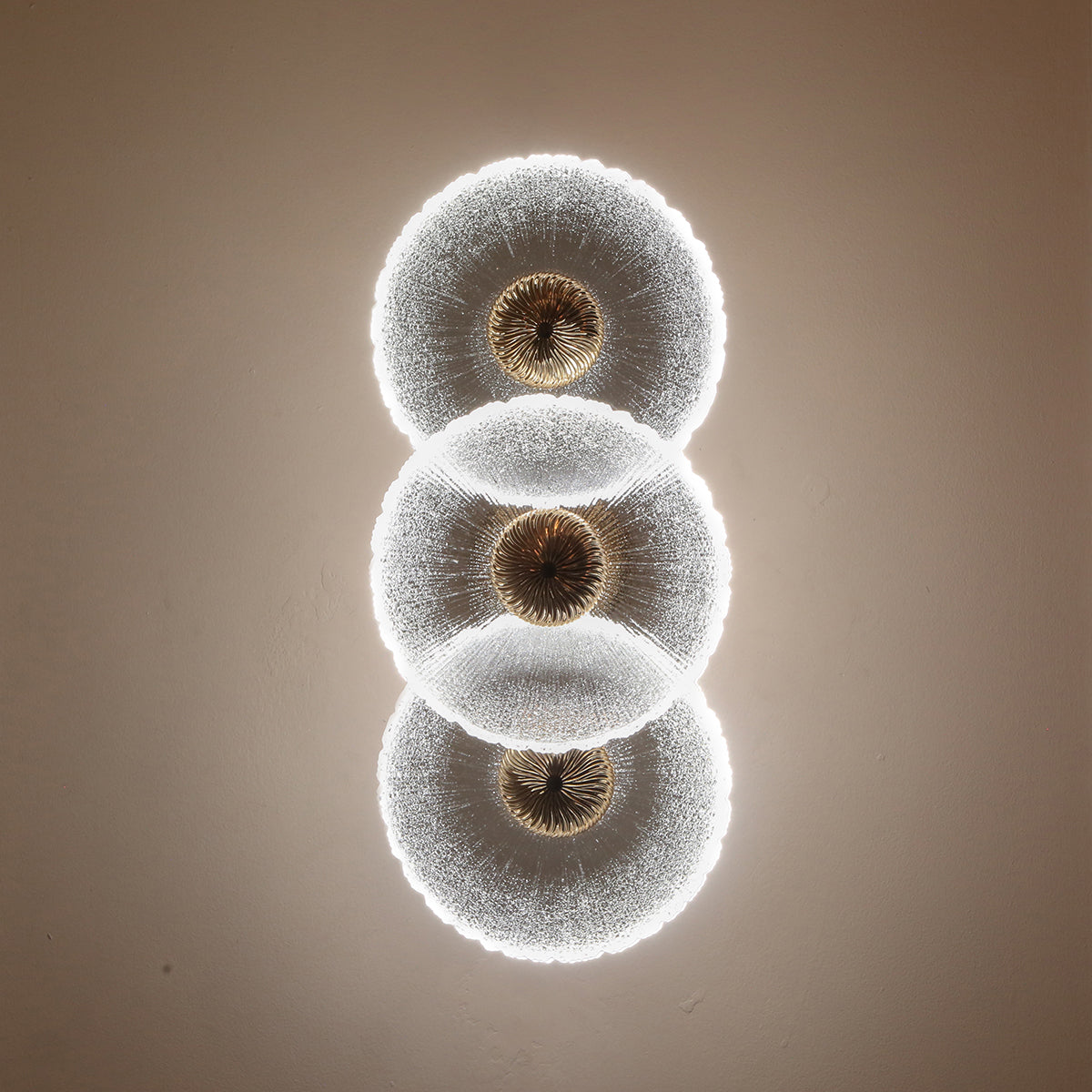 Buy Show off 3 Glass (3 Colour) LED Wall Light Bangalore