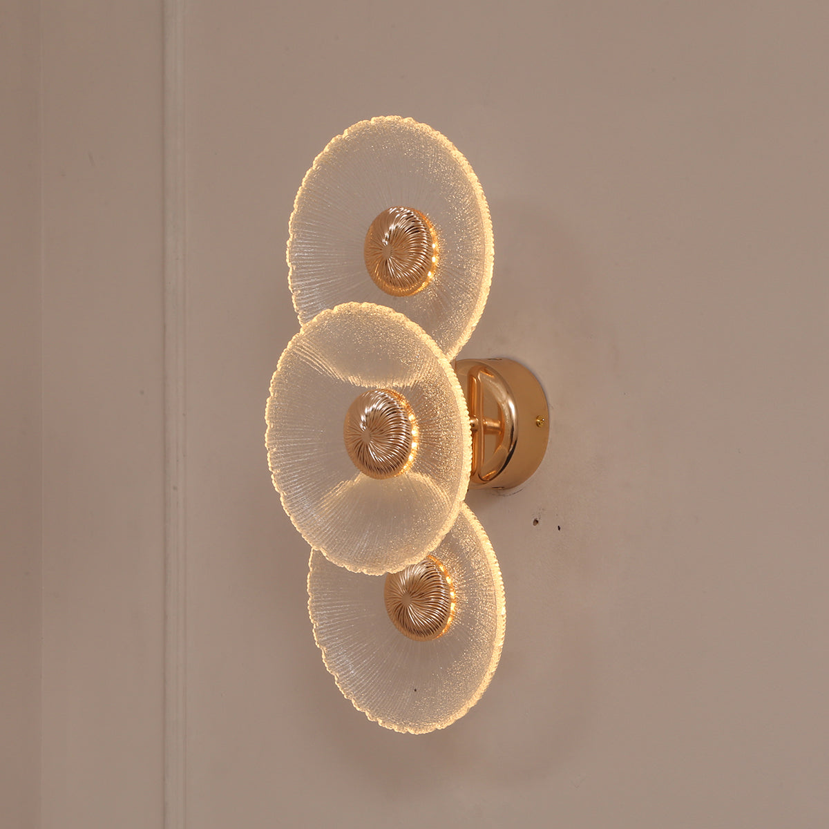 Buy Show off 3 Glass (3 Colour) LED Wall Light Interior Lights 