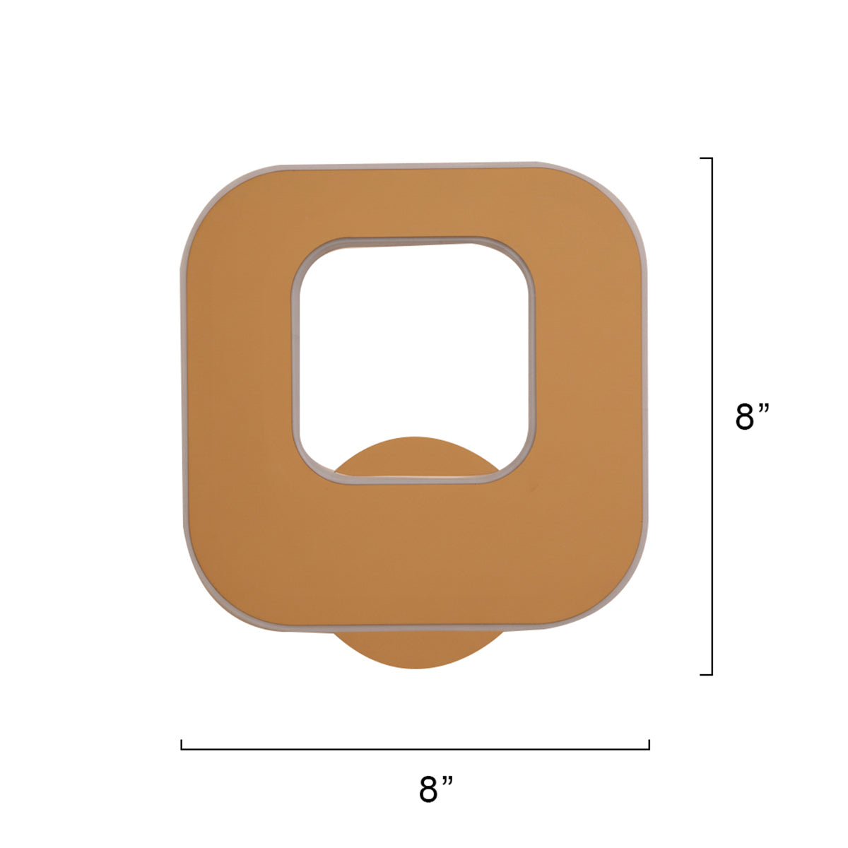 Buy Signal Rose Gold LED Wall Light Bangalore