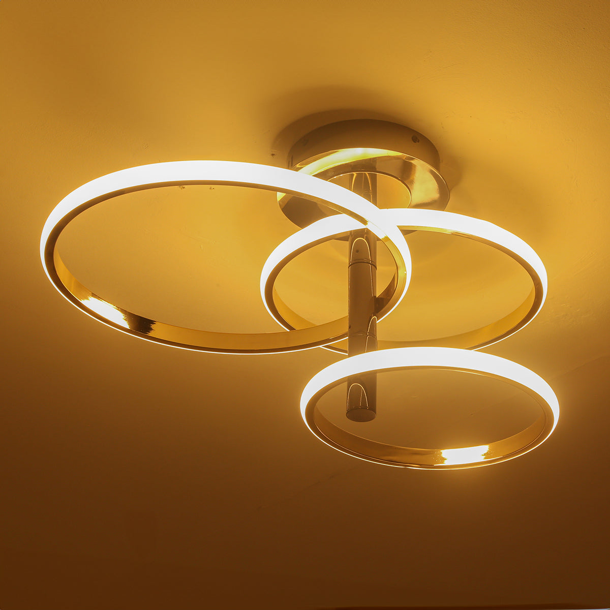 Buy Simplicity 3 Ring (3 Colour) LED Chandelier Interior Lights
