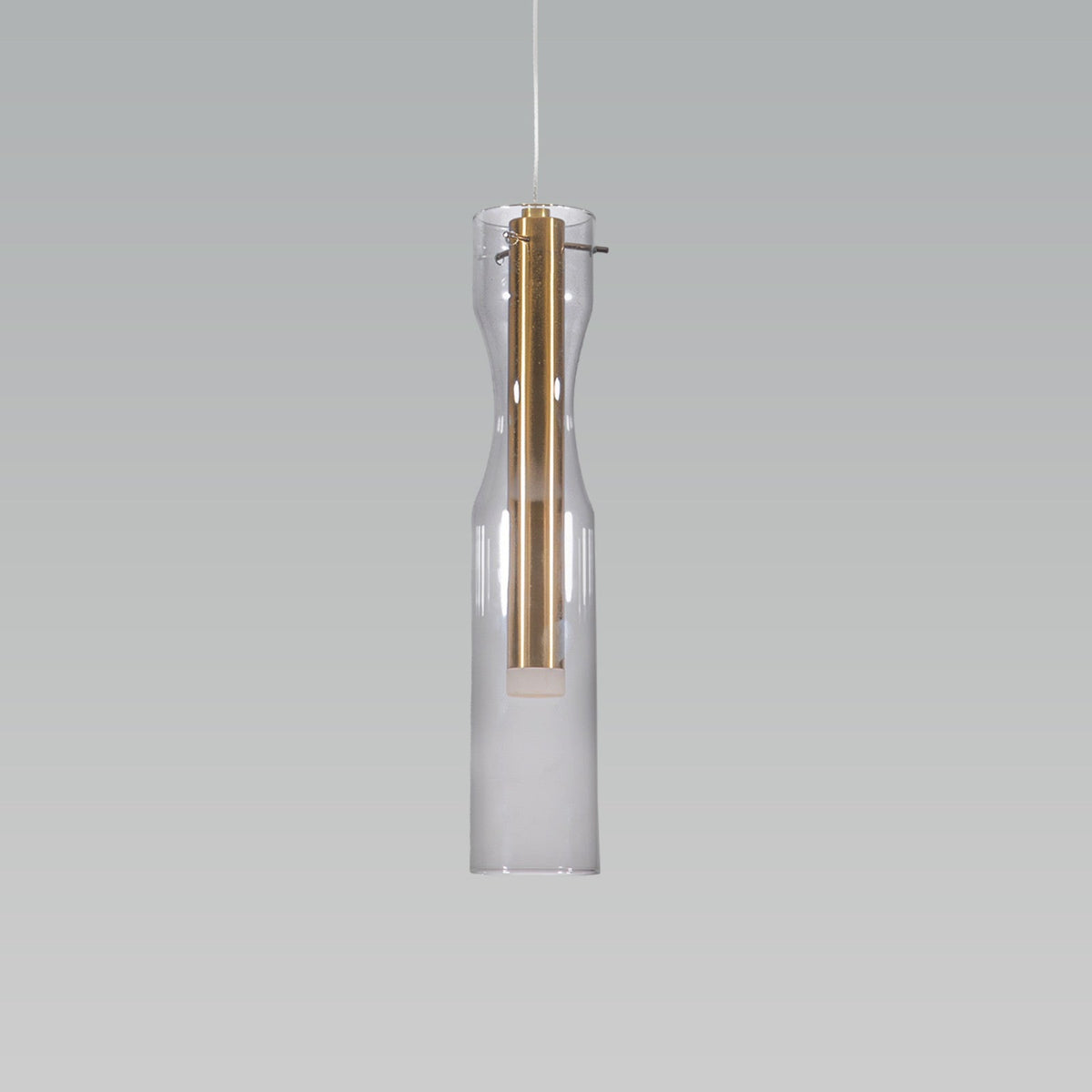 Simplicity Brass LED Pendant Light