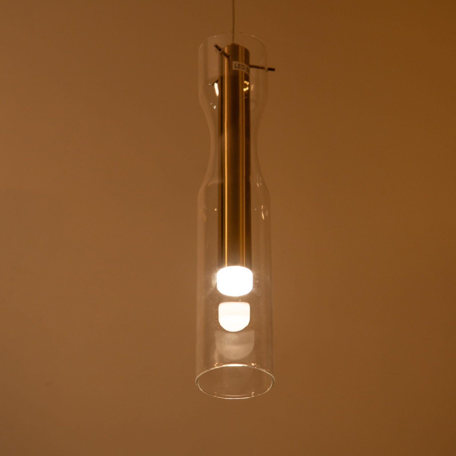 Shop Simplicity Brass LED Pendant Light Corner
