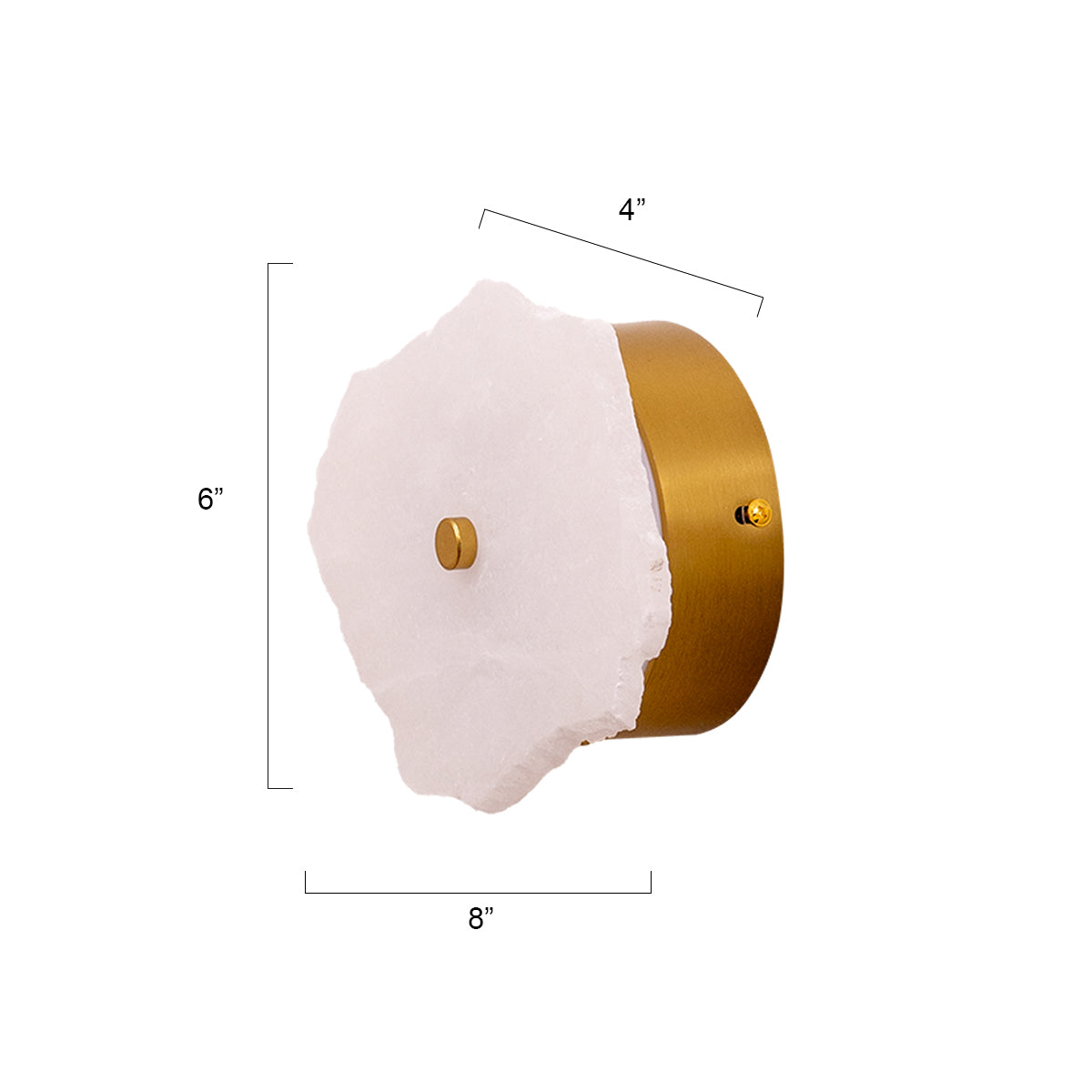 Buy Small Talks Marble LED Wall Light size