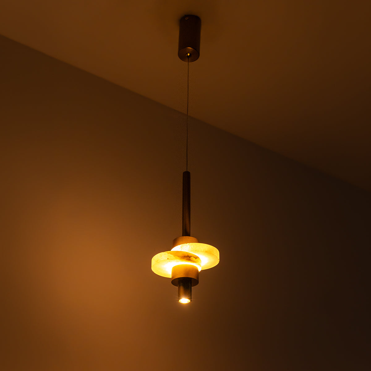 Buy Small Wonder Marble LED Pendant Light interior