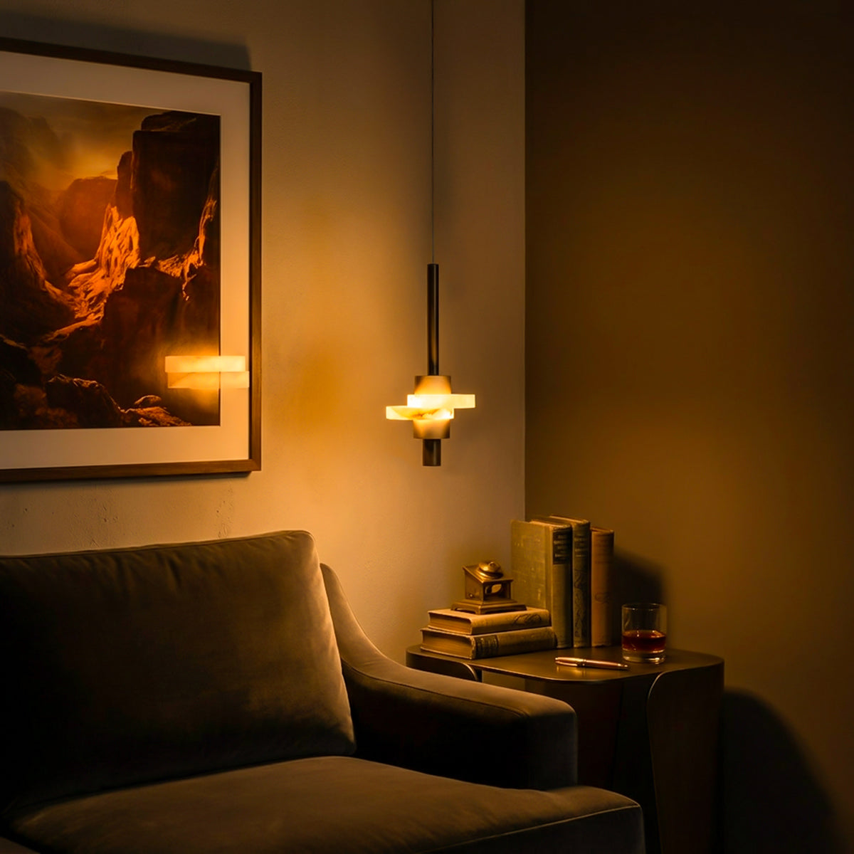 Buy Small Wonder Marble LED Pendant Light living room