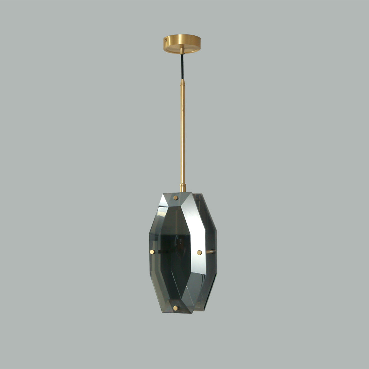 Buy Smoky Prism Pendant Light Living Room