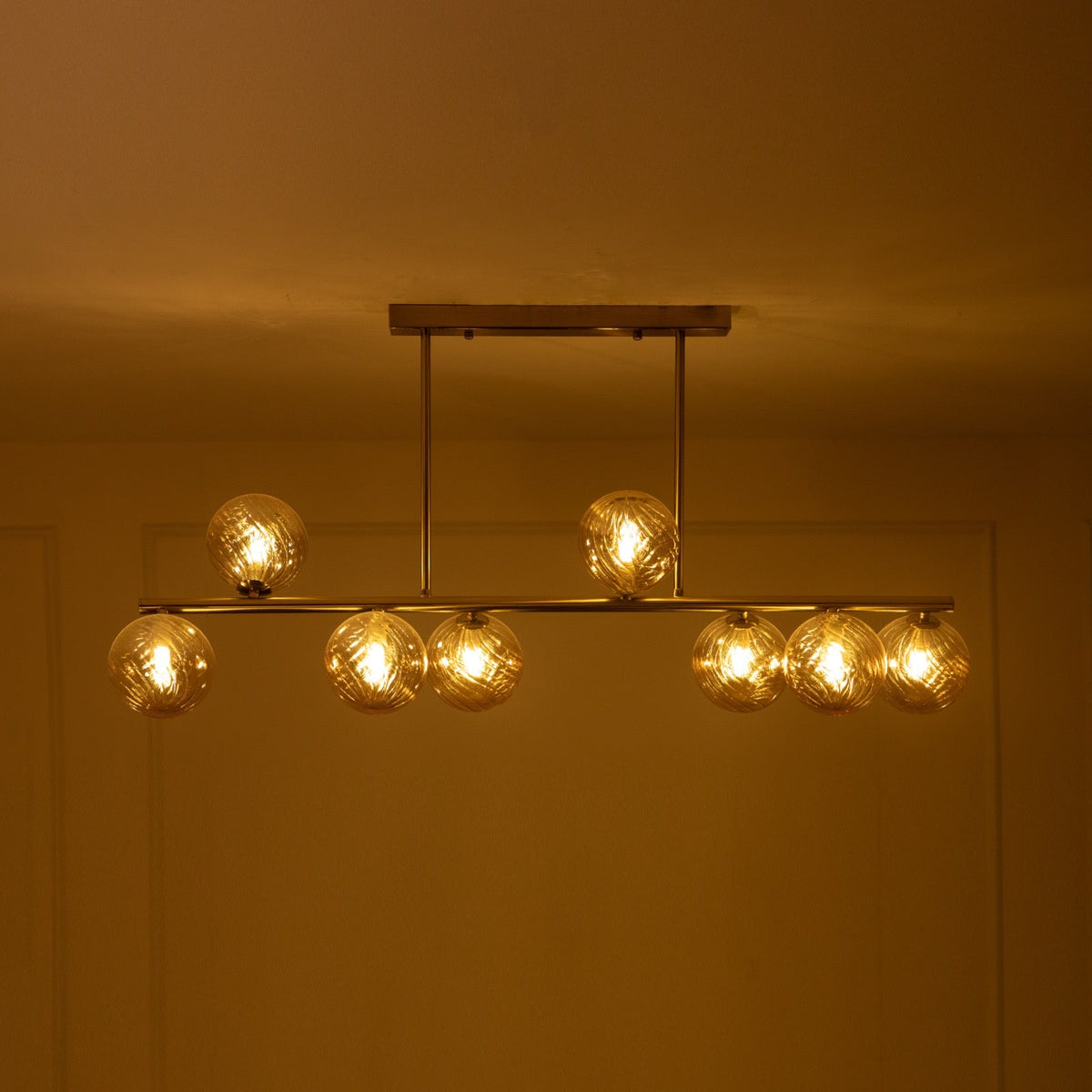 Buy Snowfall Amber LED Chandelier online
