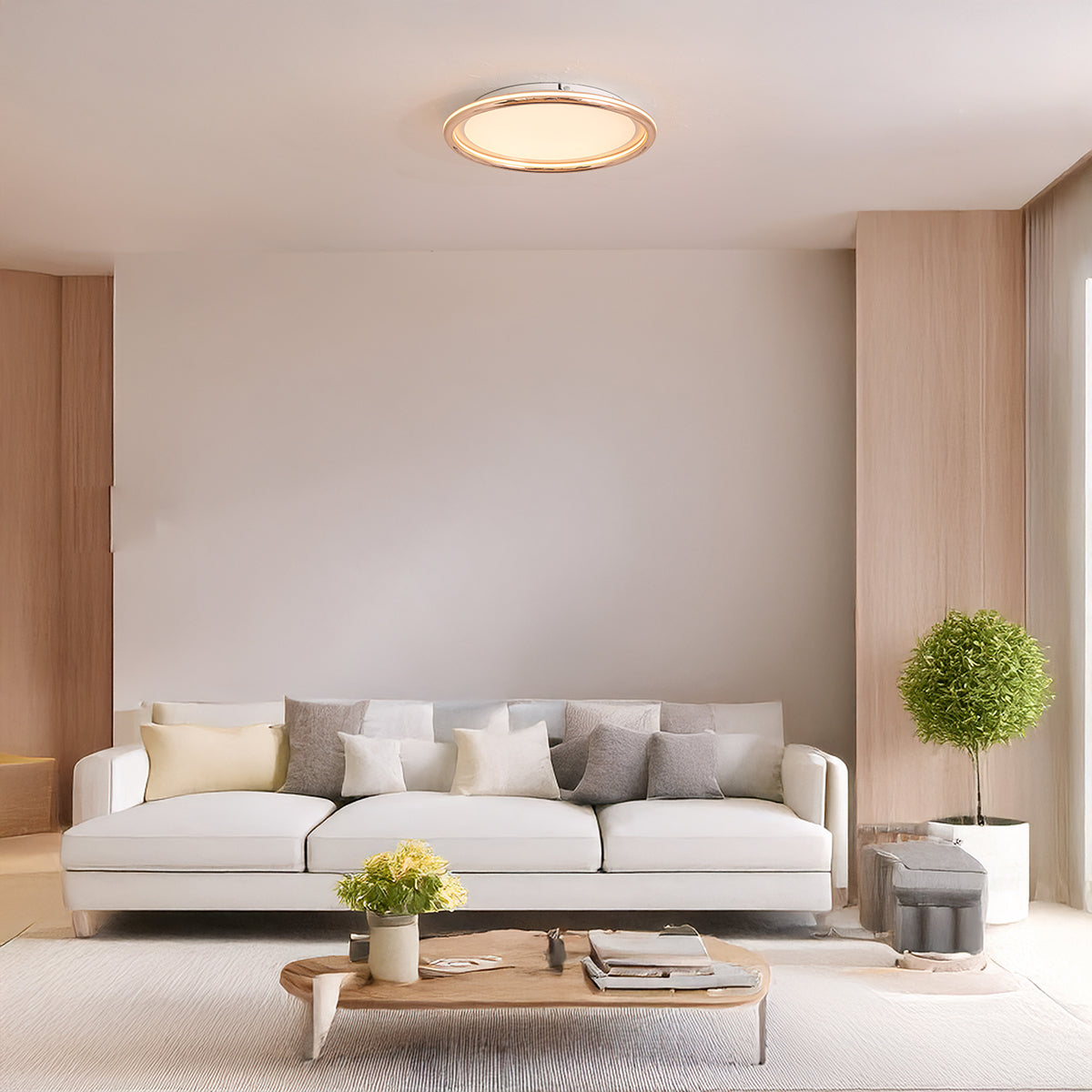 Buy Soni Smart 400mm (2 Colour) LED Chandelier Dining Room