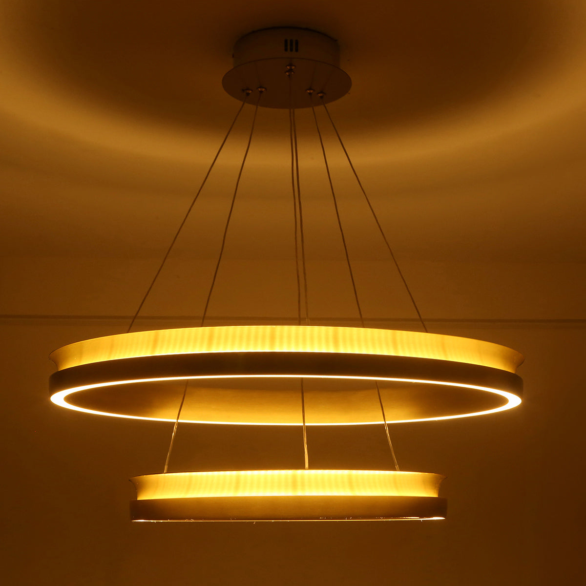 Buy Sophisticated Rings (3 Colour) LED Chandelier Interior Lights