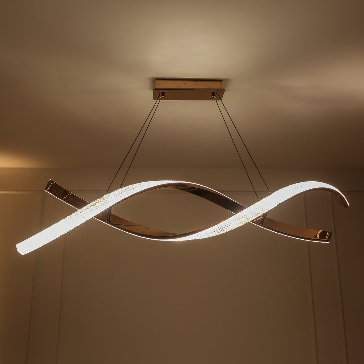 Buy Sound of Space Smart (Dimmable &amp; Remote) LED Chandelier Interior Lights