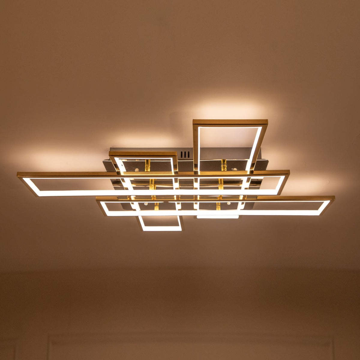 Buy Square Up Smart (Dimmable &amp; Remote) LED Chandelier online