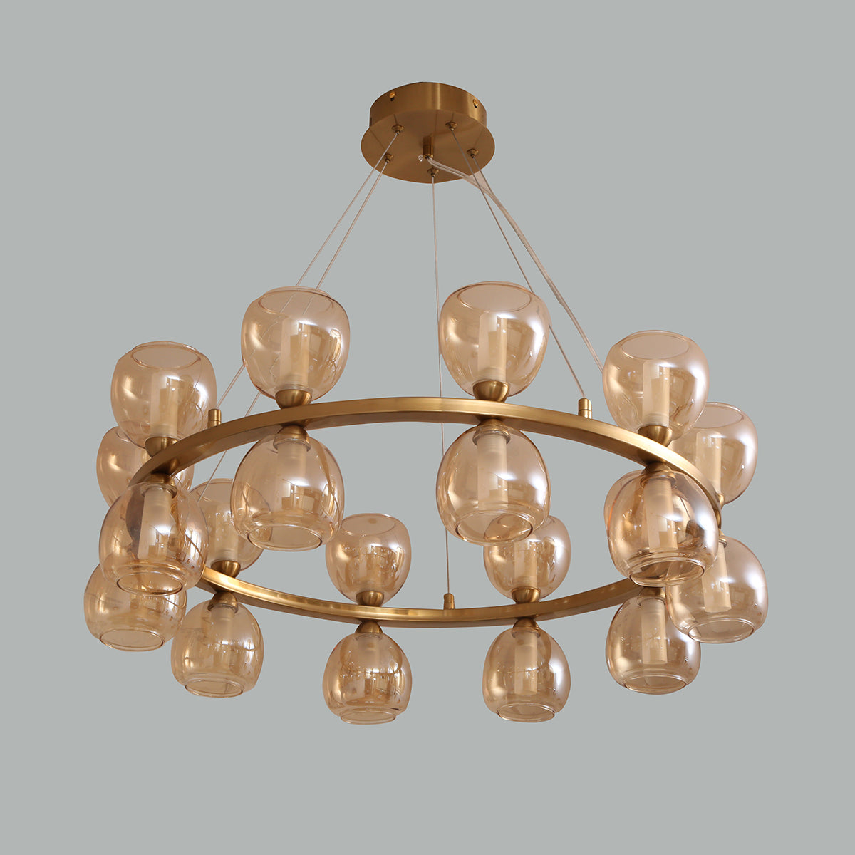 Shop Stability Round LED Chandelier Interior Lights