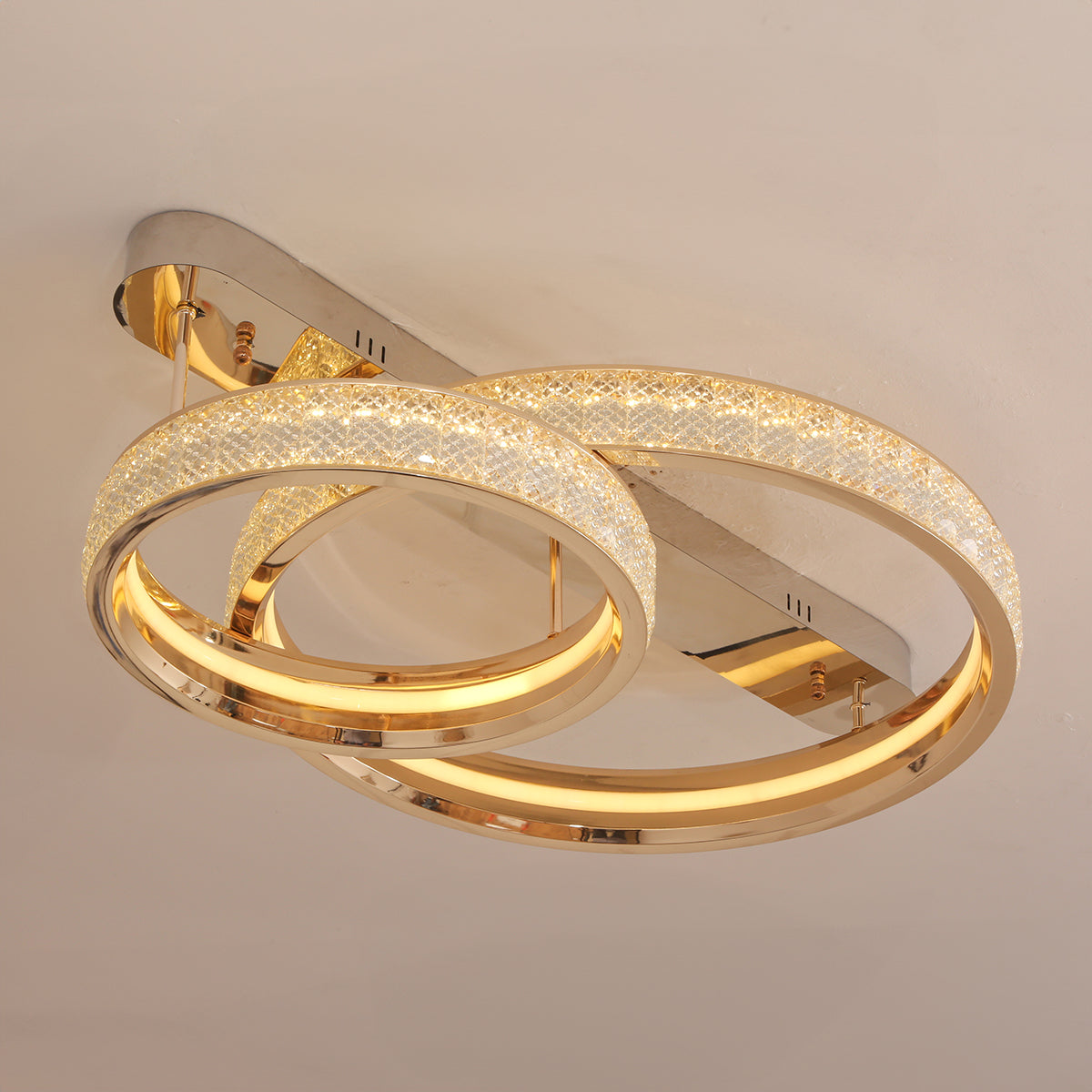 Buy Striking Bright (3 Colour) LED Chandelier Dining Room