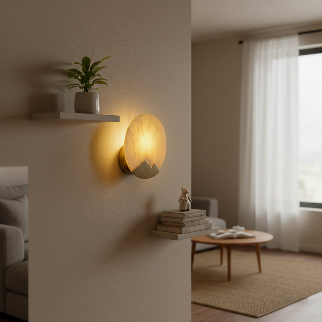 Buy Sutle Marble Wall Light Dining Room