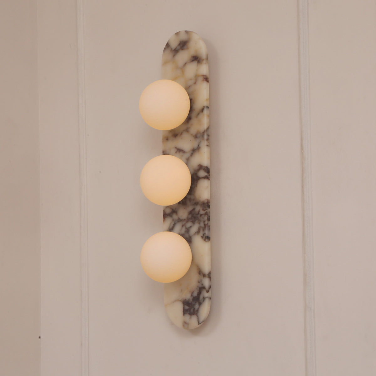 Buy Tall Claims Marble LED Wall Light Bedroom