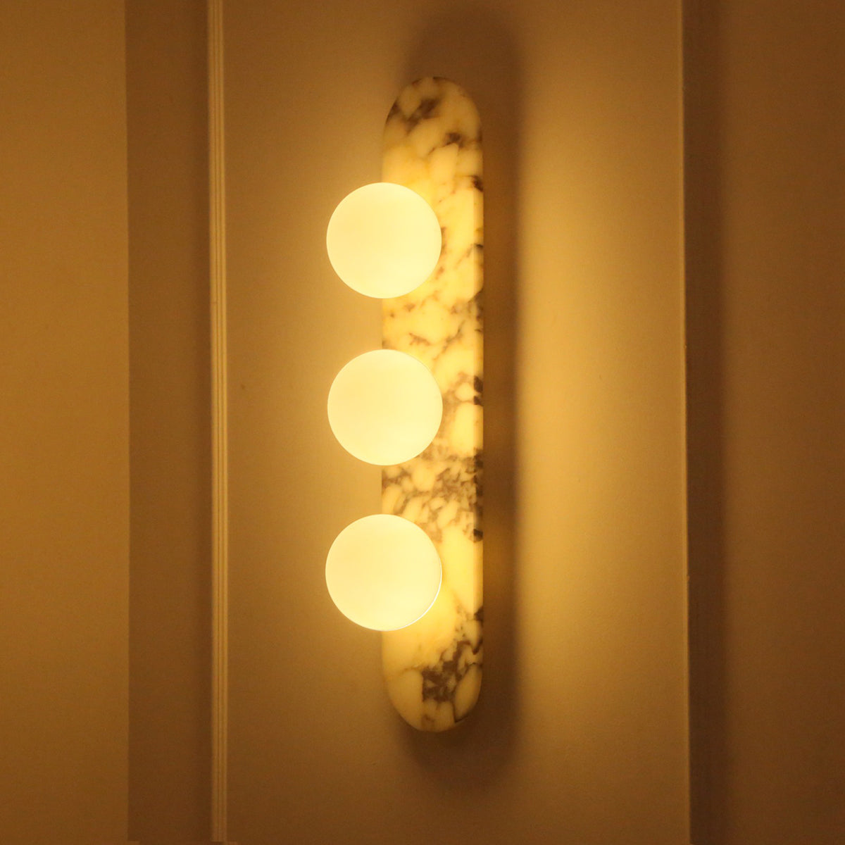 Buy Tall Claims Marble LED Wall Light Interior Lights
