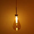 Teardrop Amber LED Pendant Light