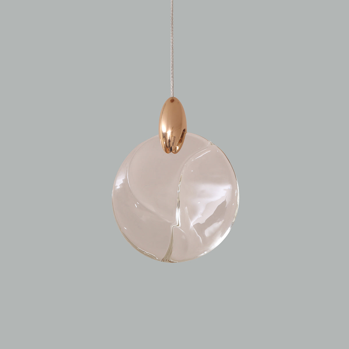 Buy Thoughtful Clear Glass LED Pendant Light Online