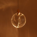 Thoughtful Clear Glass LED Pendant Light