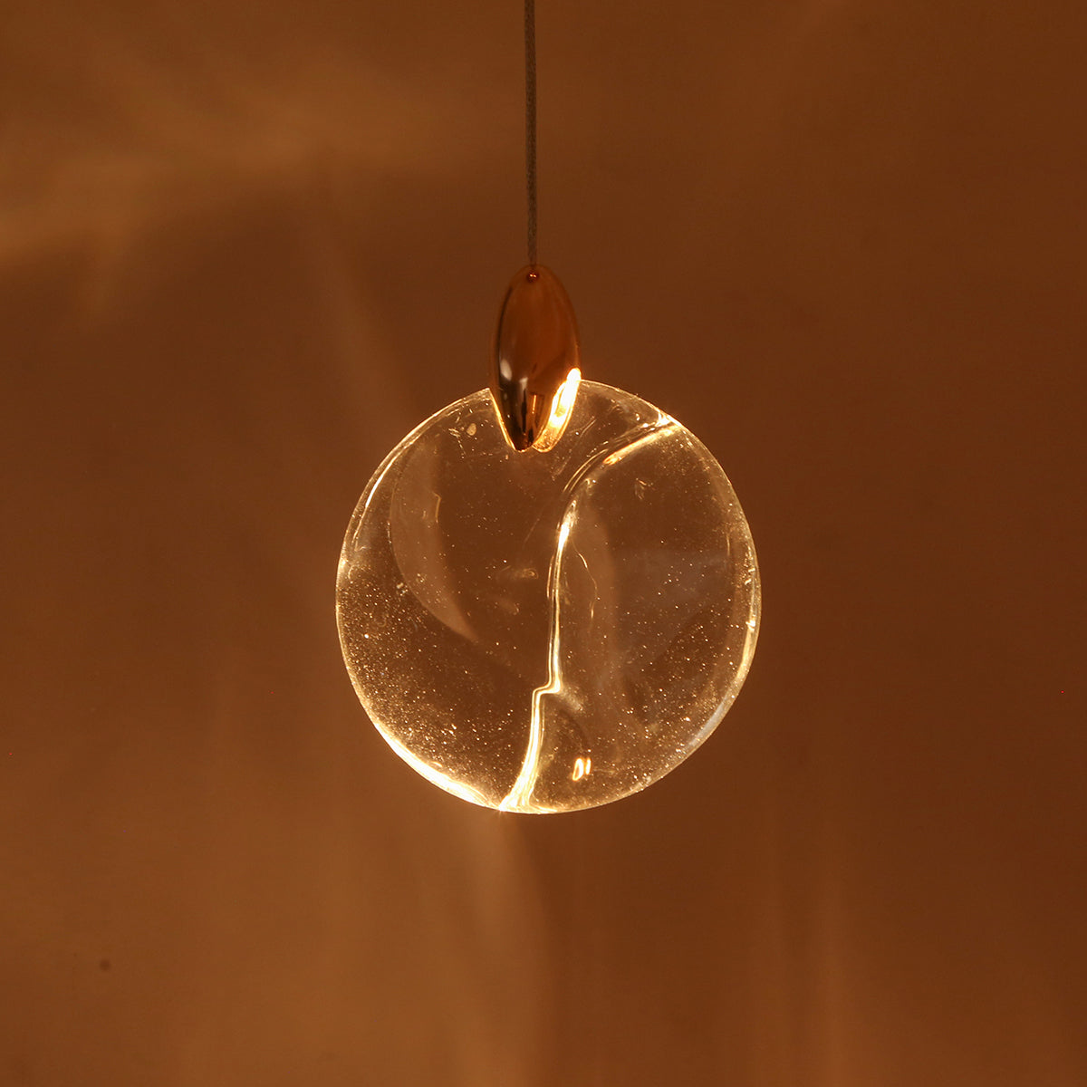 Buy Thoughtful Clear Glass LED Pendant Light Online