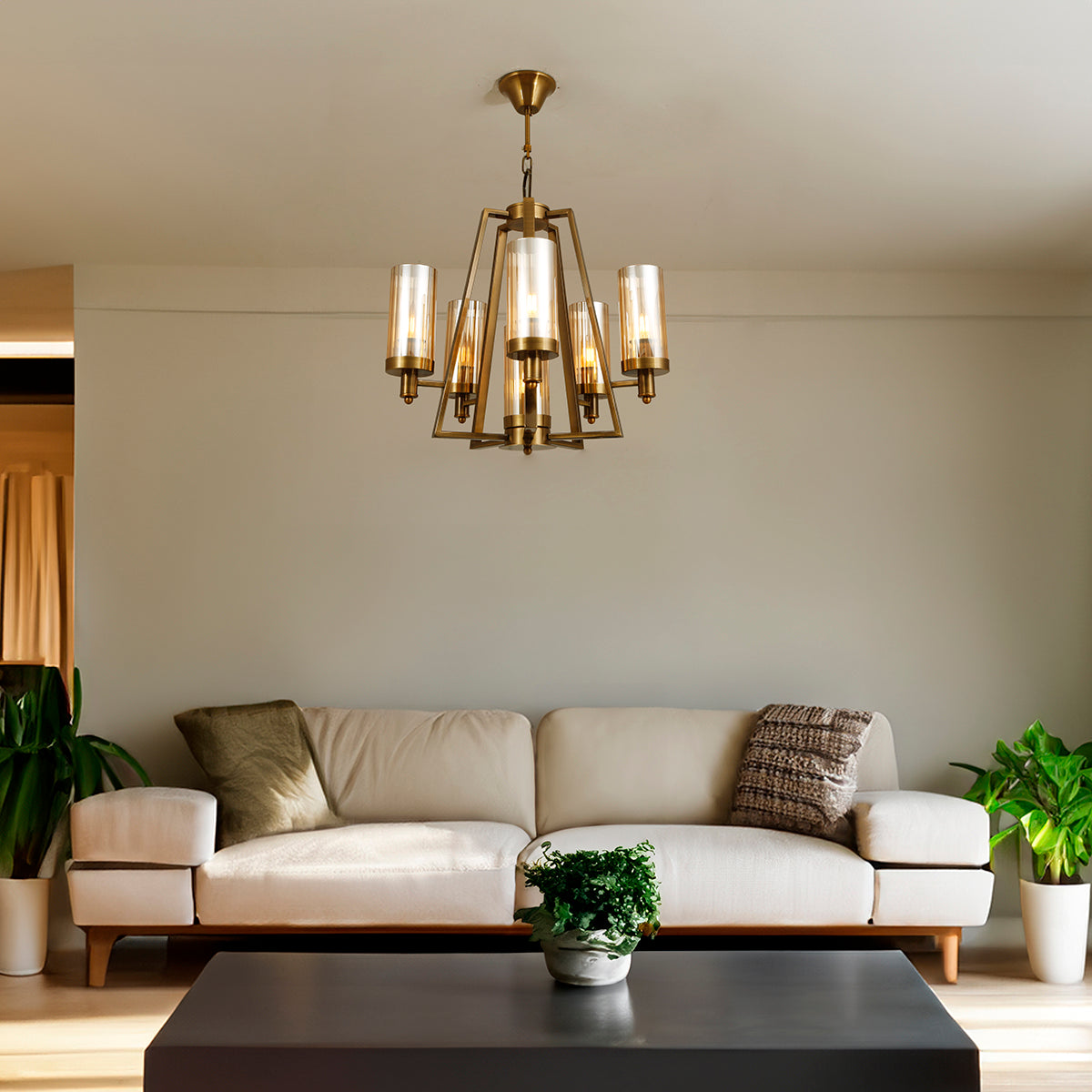 Buy Timeless Aura Chandelier Living Room