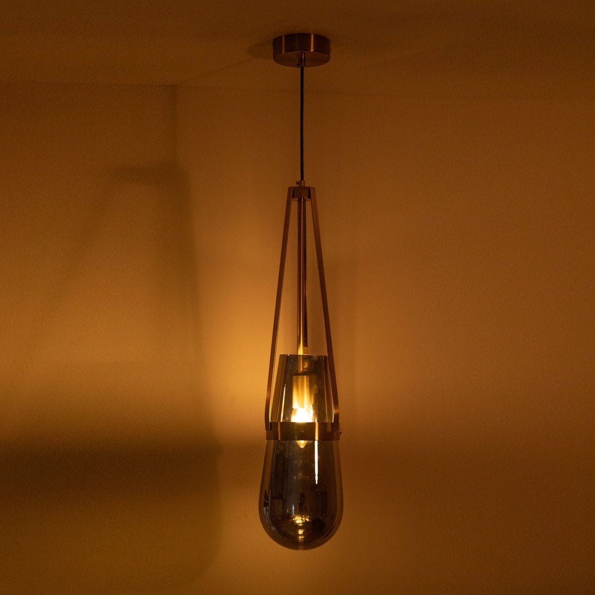 Buy Trikone Smoke Pendant Light online