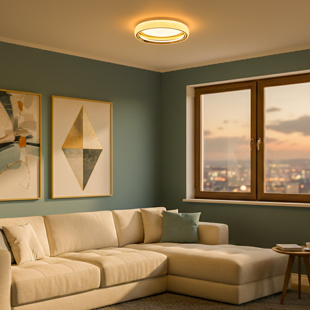 Buy Trinity 400mm 3 Colour LED Chandelier Ceiling Light Living Room