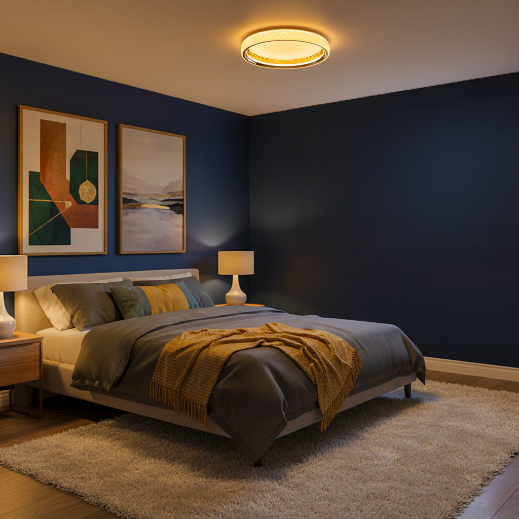 Buy Trinity 500mm 3 Colour LED Chandelier Ceiling Light bed room