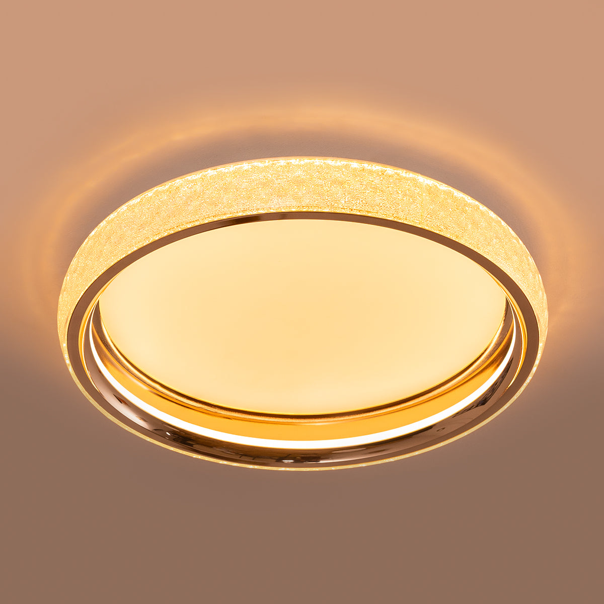 Buy Trinity 500mm 3 Colour LED Chandelier Ceiling Light size online